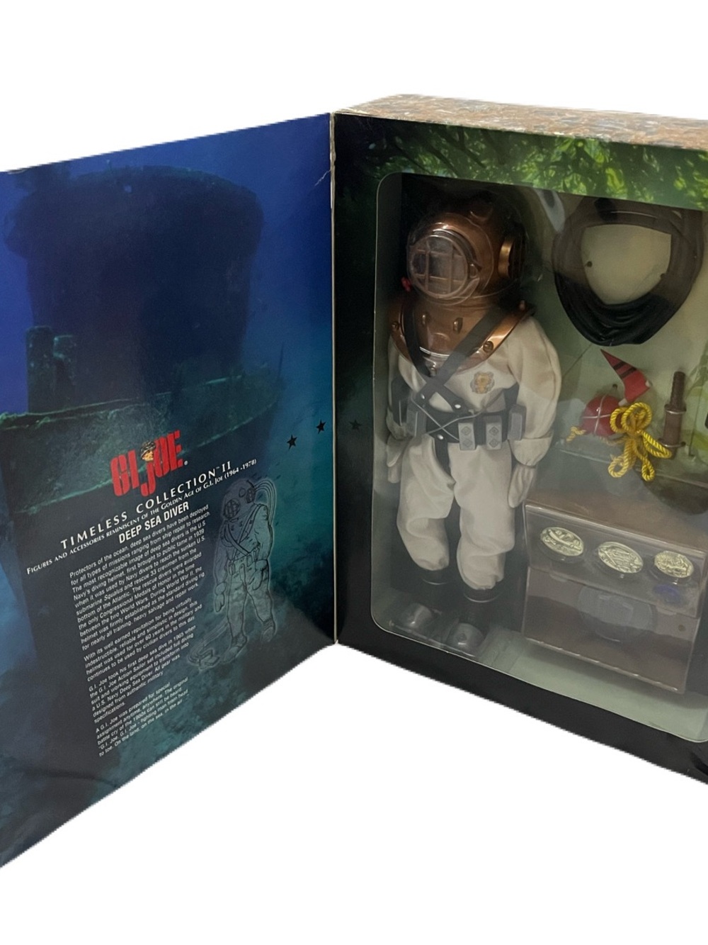 Timeless Collection Deep Sea Diver Action Figure - White & Bronze